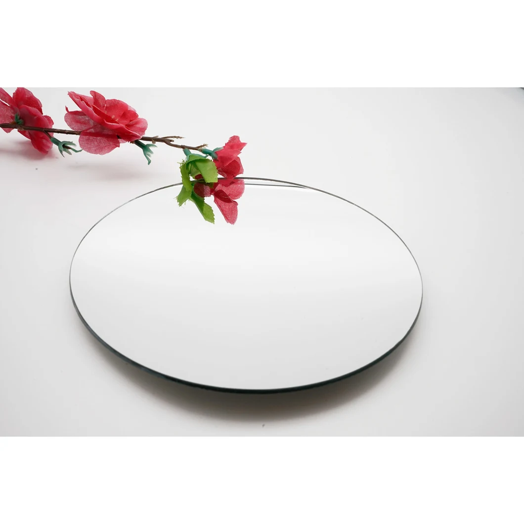 Irregular Shape Bevel Edg Silver Mirror Glass